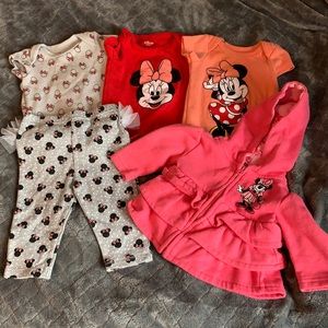 Disney!!! Minnie Mouse set for your Princess 3-6m
